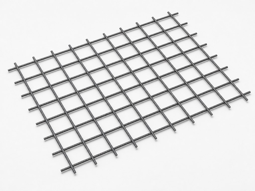 Арматурная сетка 100×100×5 мм, карта 2×3 м
