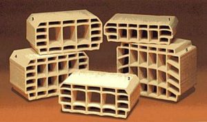 Конфигурация блоков теплой керамики для СМП