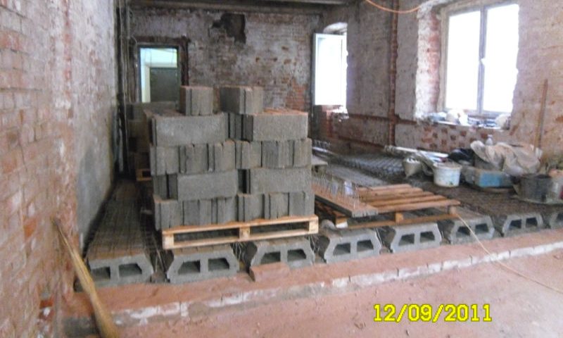 Блоки МАРКО внутри реконструируемой квартиры