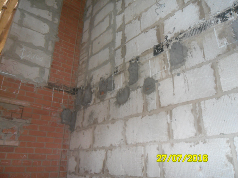 Характерное качество стен дома