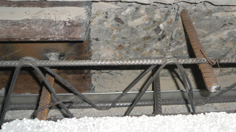 Основной и дополнительный узлы крепления балок перекрытия МАРКО к стенам здания