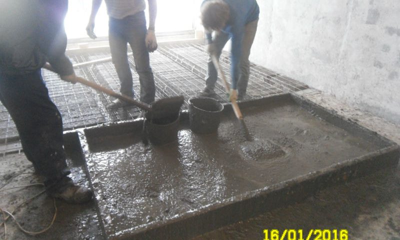 Приготовление бетона в построечных условиях