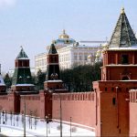 Южная стена московского кремля