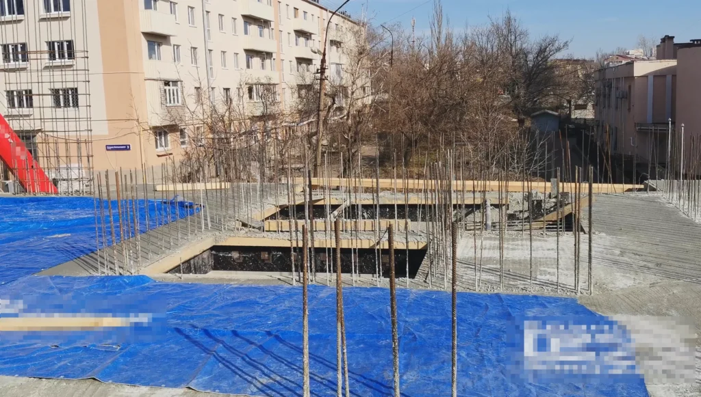 Общий вид перекрытия второго этажа