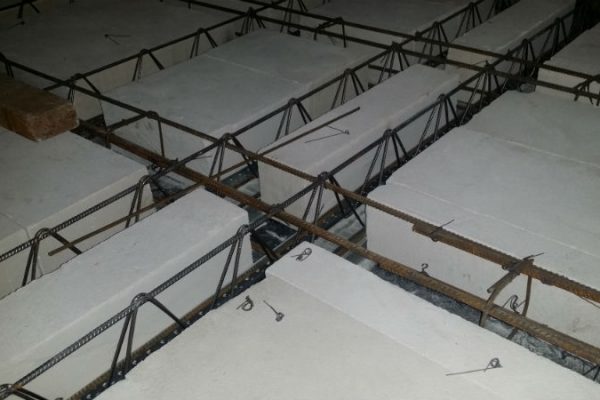 Дополнительное армирование узлов стыковки балок сталебетонного перекрытия АТЛАНТ